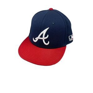 Atlanta Braves MLB Youth Hat Adjustable Black/Red OC Sports Baseball‎ Kids MLB
